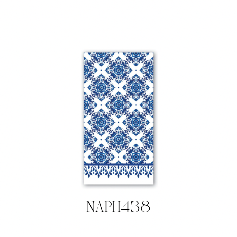 Indigo Seas Hostess Napkin - Pack of 6