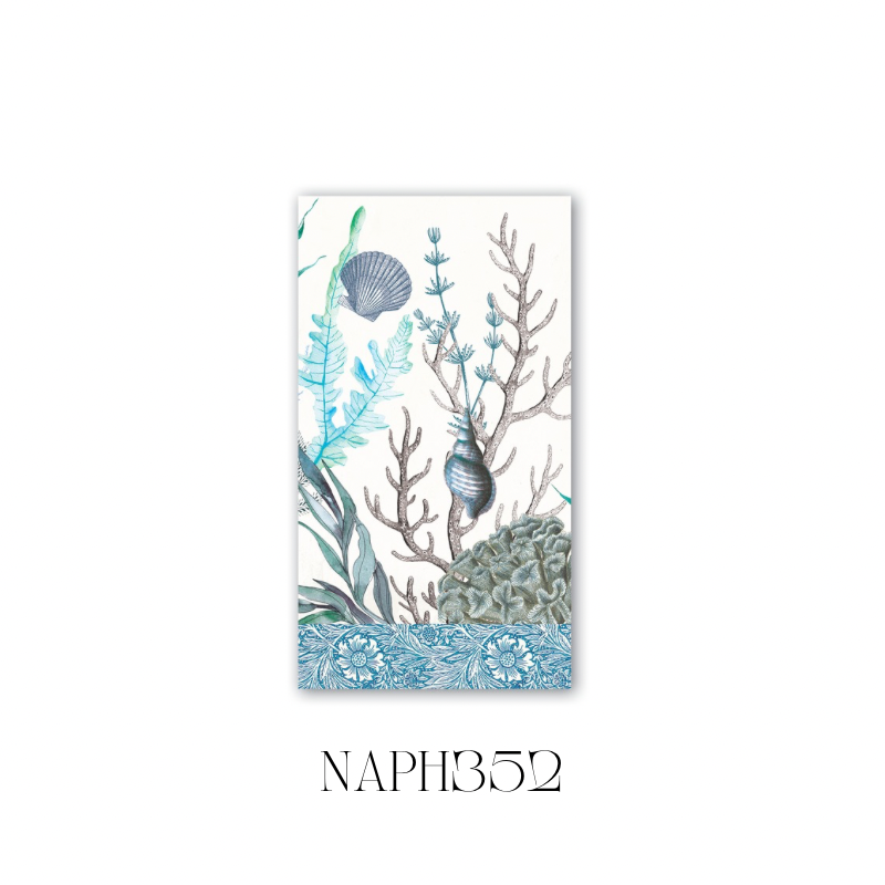 Ocean Tide Hostess Napkin - Pack of 6
