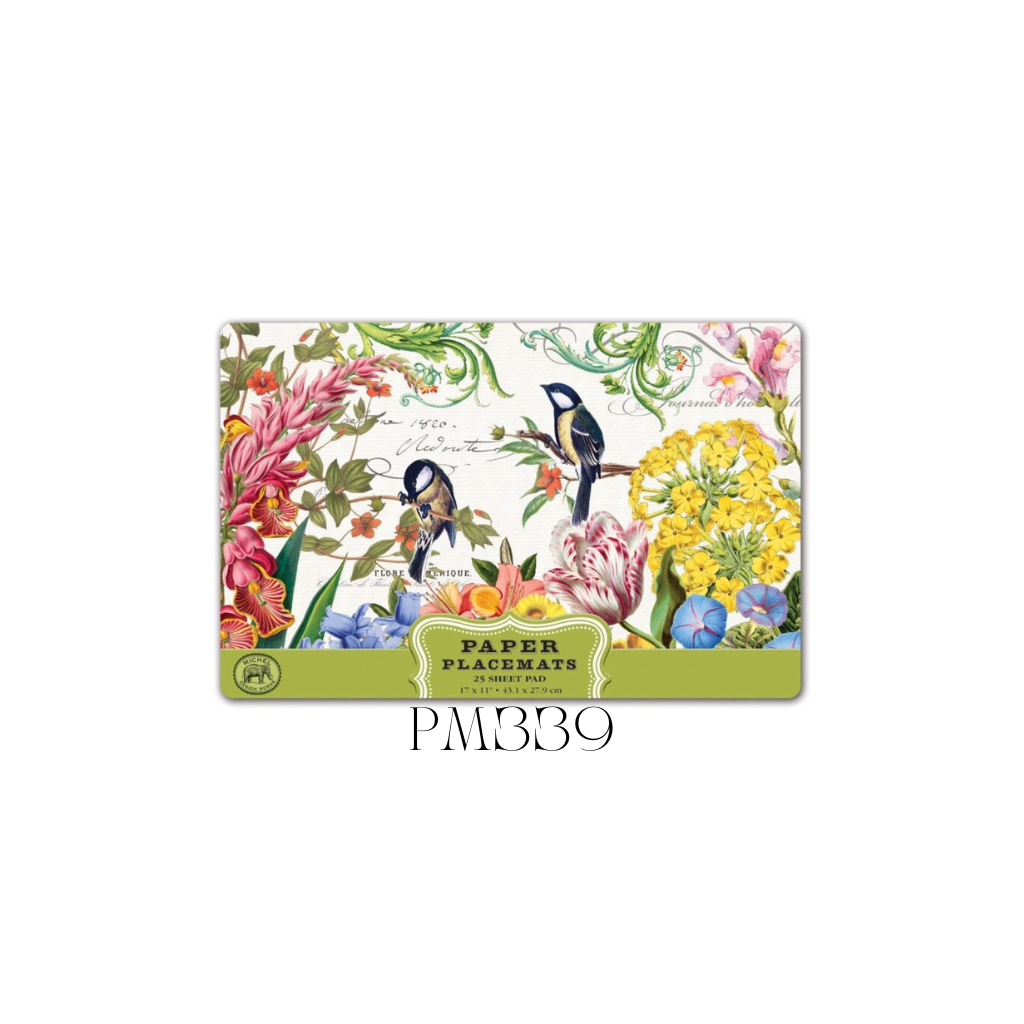 Summer Days Paper Placemats - Pack of 3