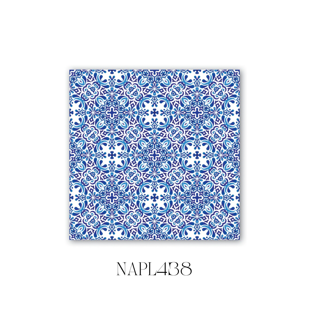 Indigo Seas Luncheon Napkin - Pack of 6