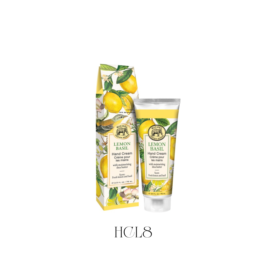 Lemon Basil Large Hand Cream - Pack of 6