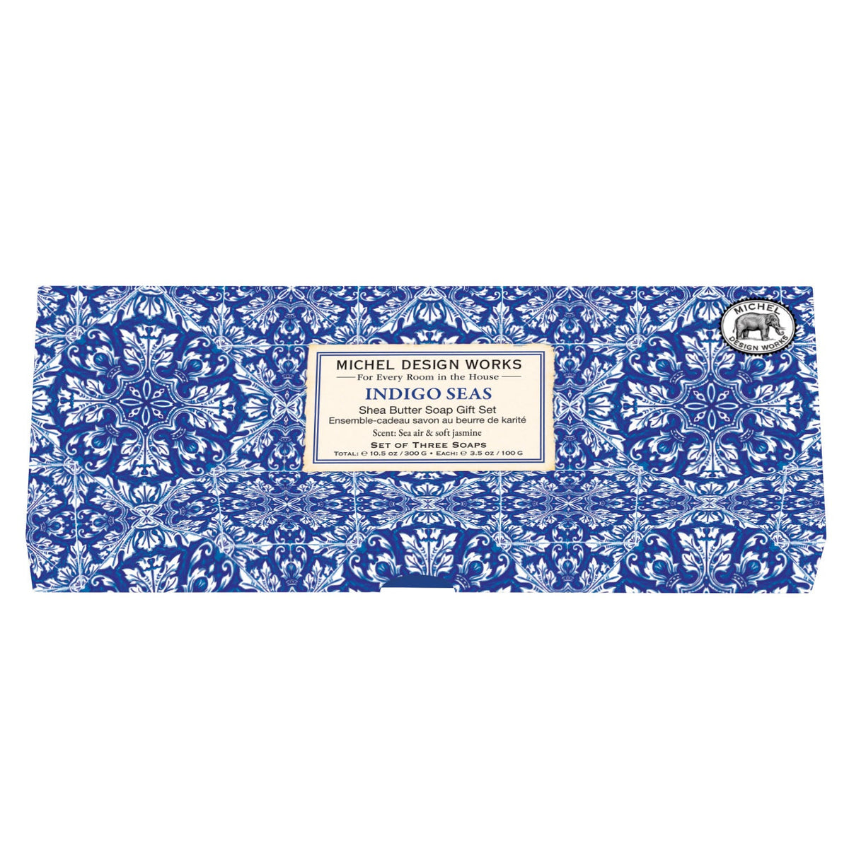 Indigo Seas gift set closed box