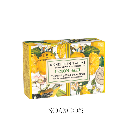 Lemon Basil Boxed Soap - Pack of 6