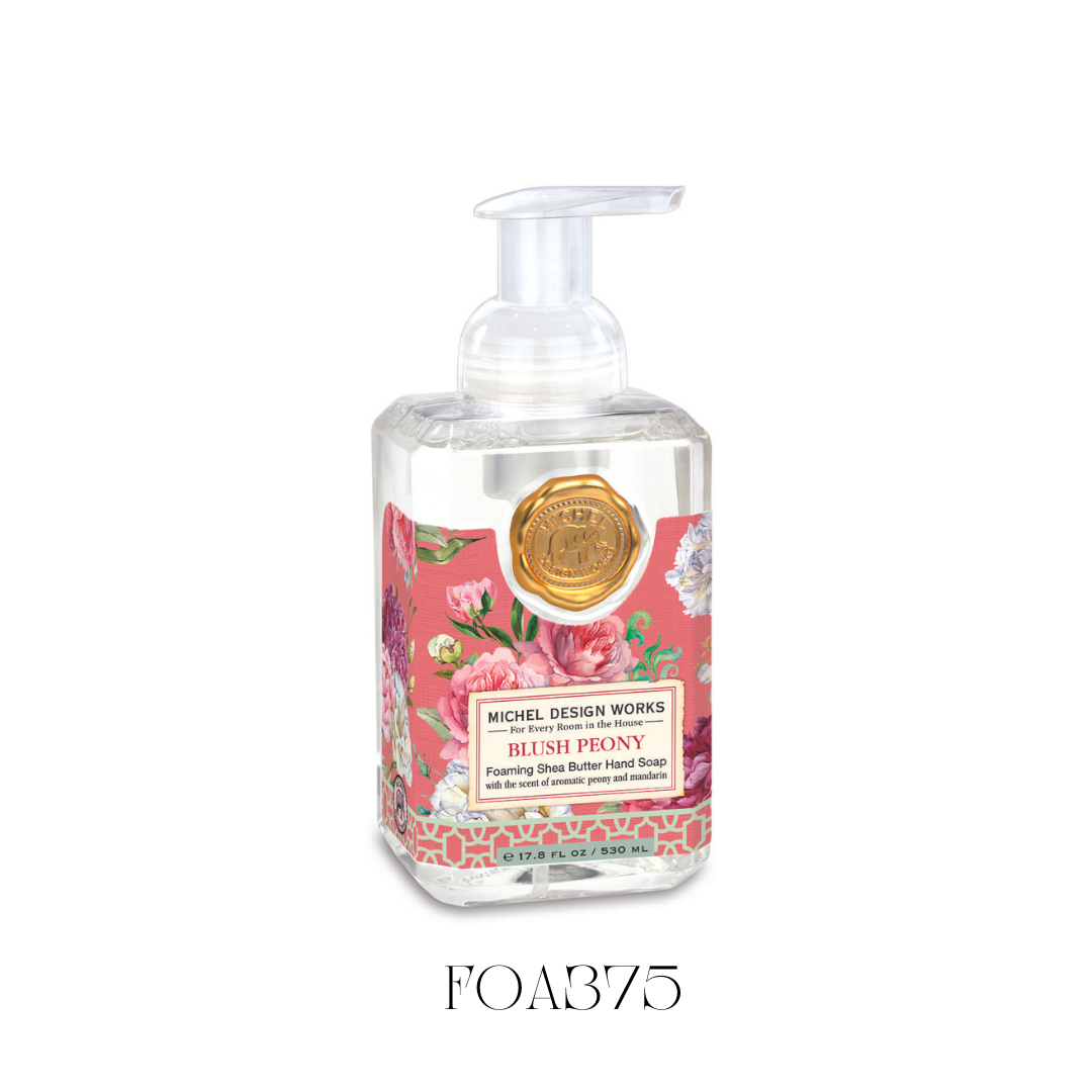 Blush Peony Foaming Soap  - Pack of 3