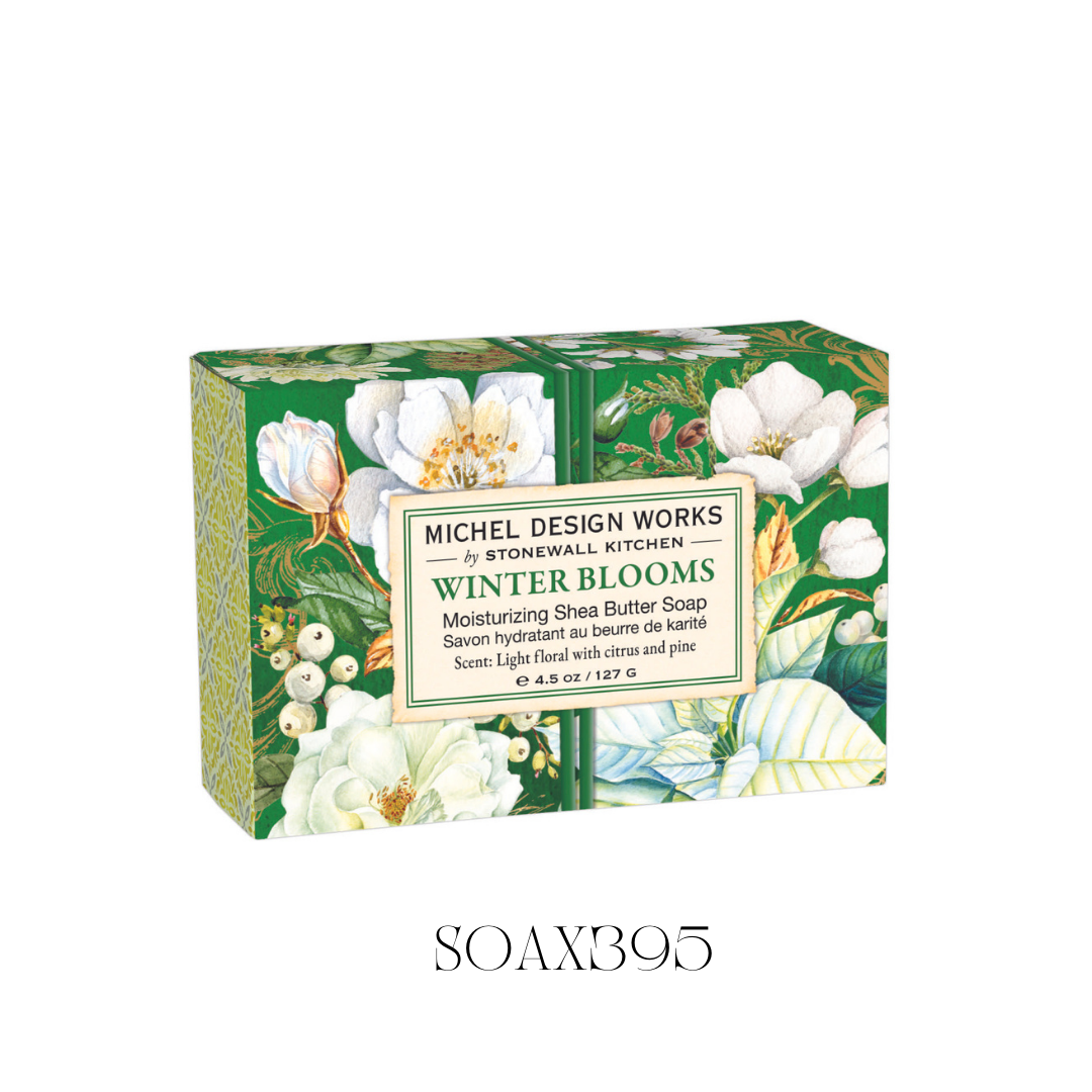 Winter Blooms Boxed Soap - Pack of 6