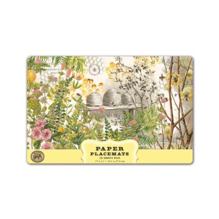 Honey and Clover Paper Placemats - Pack of 3