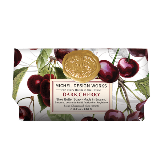 Dark Cherry Large Bath Soap - Pack of 3