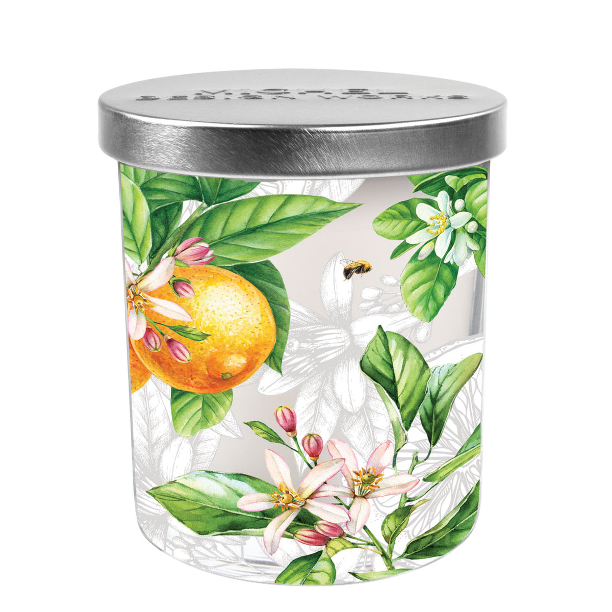 L’Orange Decorative Glass Candle - Pack of 4