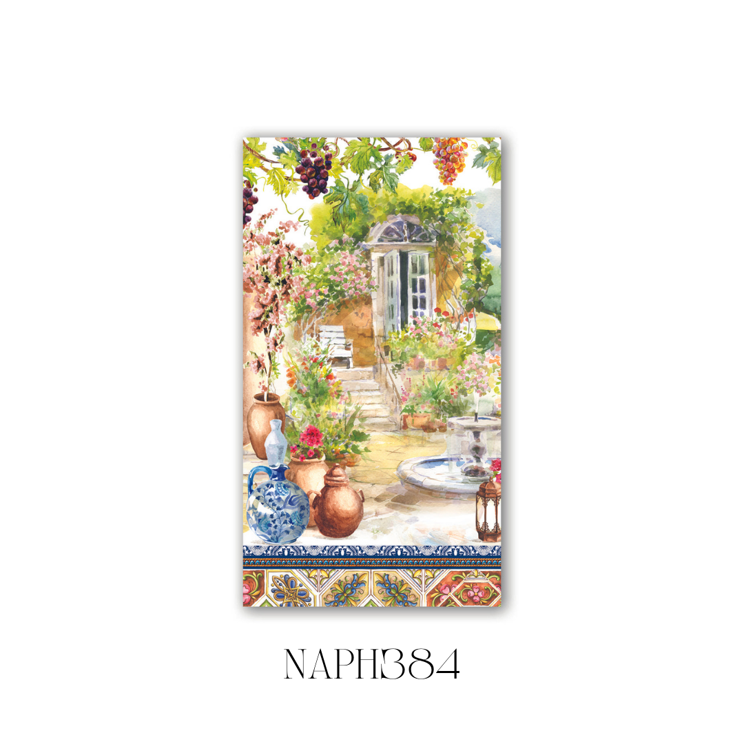 Tuscan Terrace Hostess Napkin - Pack of 6