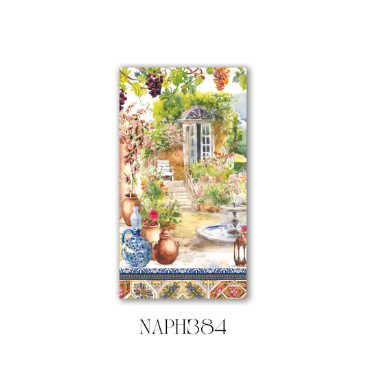 Tuscan Terrace Hostess Napkin - Pack of 6