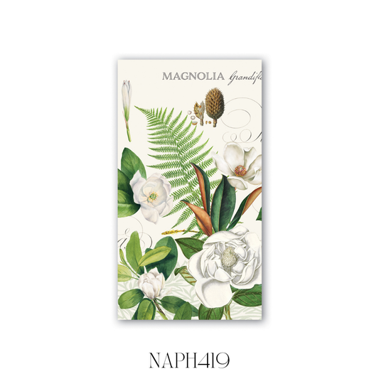 Magnolia Petals Hostess Napkin - Pack of 6