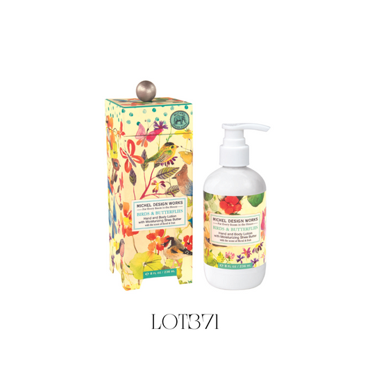 Birds and Butterflies Hand and Body Lotion - Pack of 3