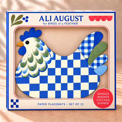 Winner Winner Chicken Dinner Placemats - Set of 12