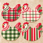 Winner Winner Christmas Dinner Placemats - Set of 12