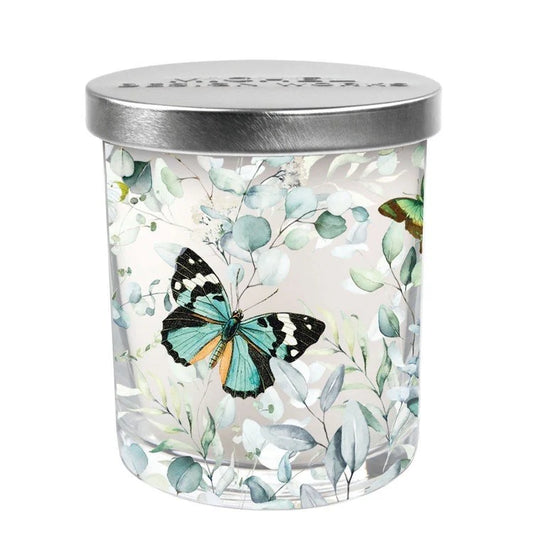 Butterfly Field Candle with Lid - Pack of 4