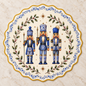 Delft Nutcracker Grand Paper Placemats – Set of 12