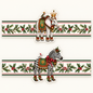 Christmas Safari Napkin Rings - Pack of 8