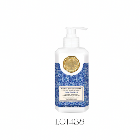 Indigo Seas New Shape Hand and Body Lotion - Pack of 4