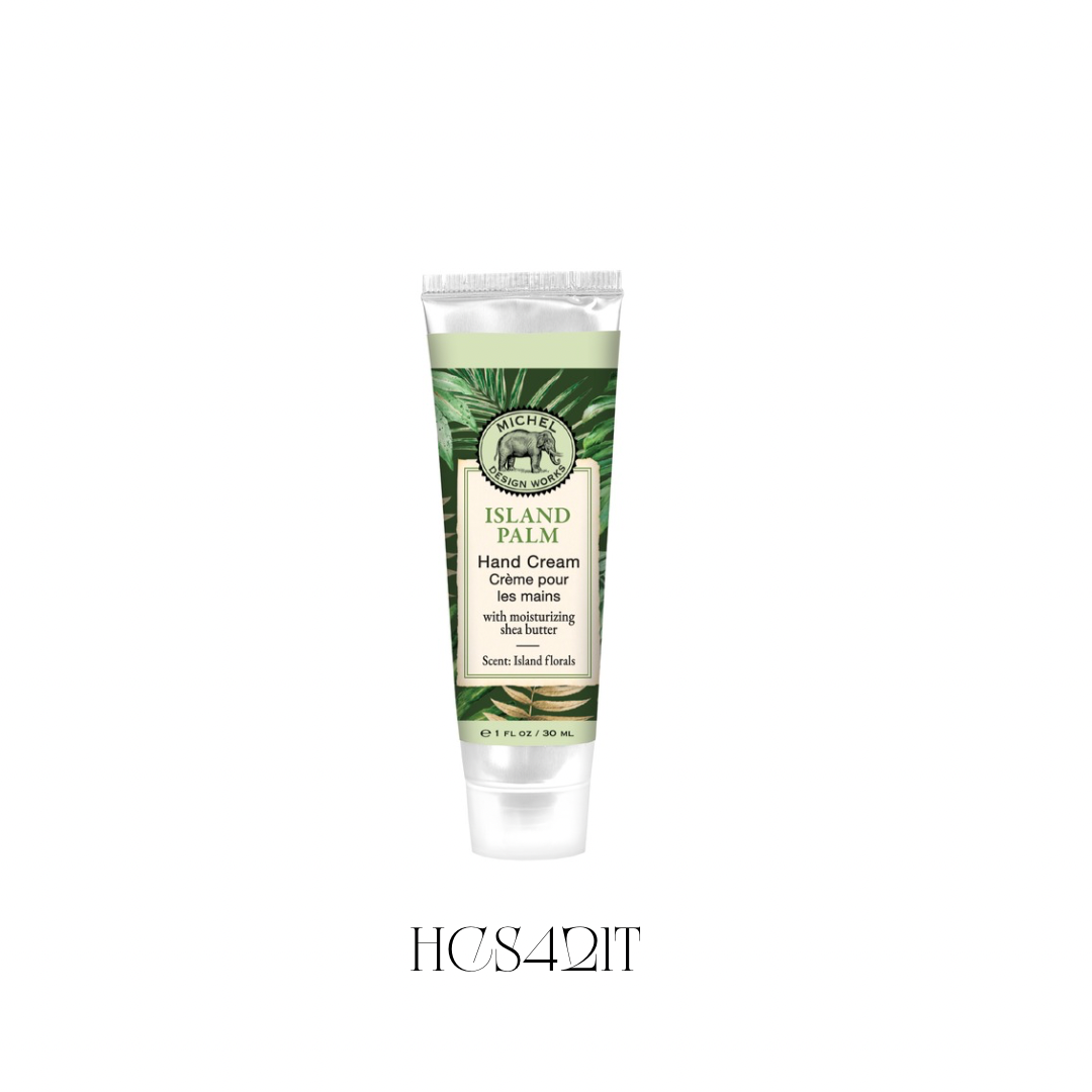 Island Palm Small Hand Cream - Tester 1 per order