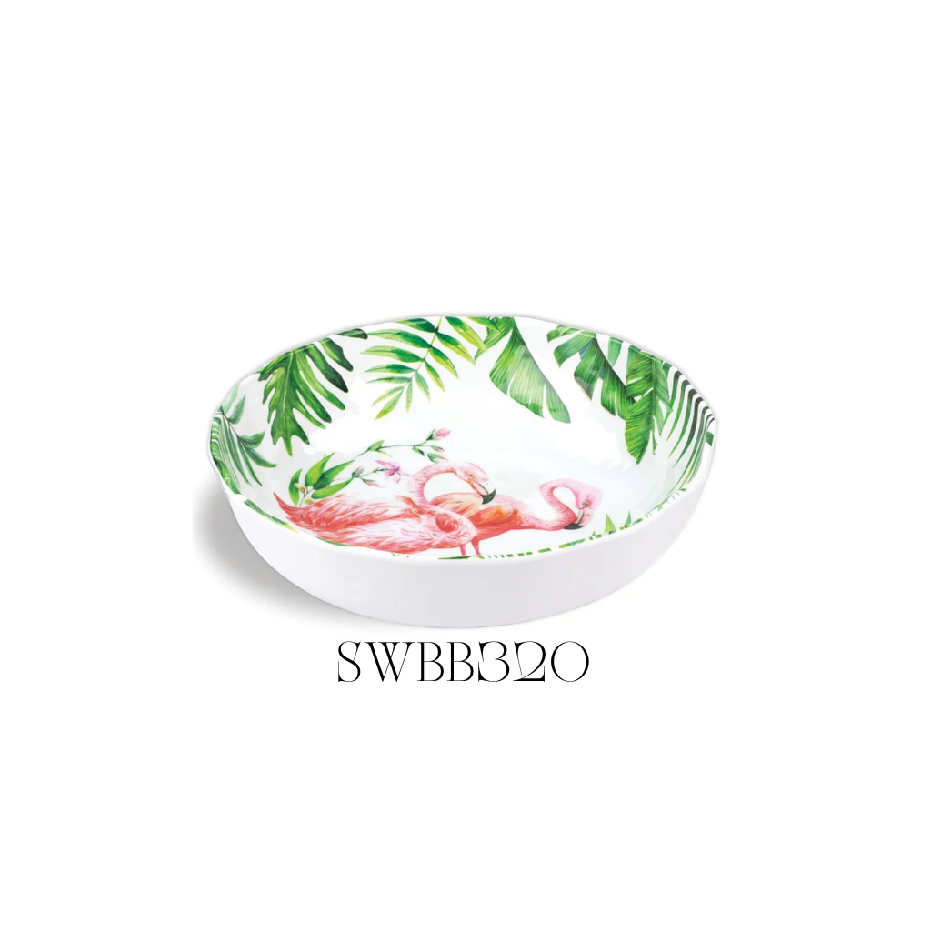 Flamingo Bistro Bowl - Pack of 2