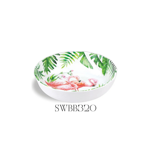 Flamingo Bistro Bowl - Pack of 2