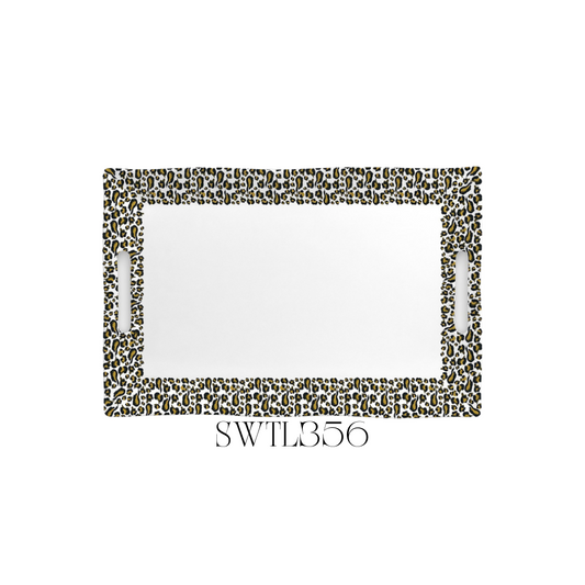 Wild Lemon Melamine Large Tray - Pack of 2