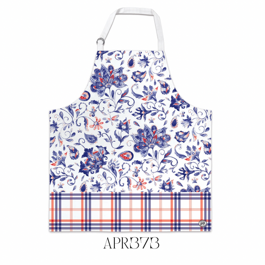 Paisley and Plaid Chef’s Apron - Pack of 2