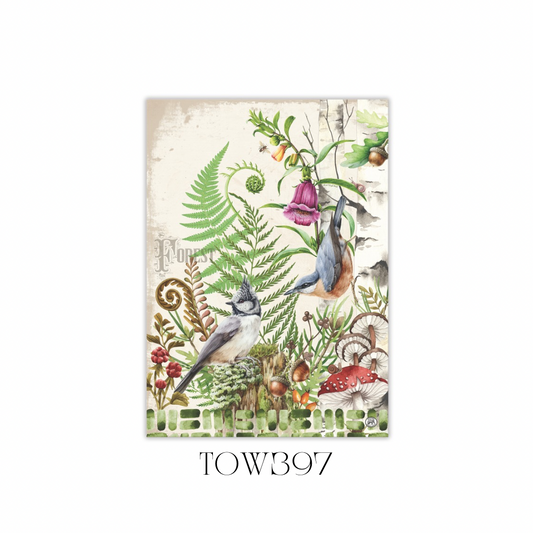 Moss and Oak Kitchen Towel - Pack of 3