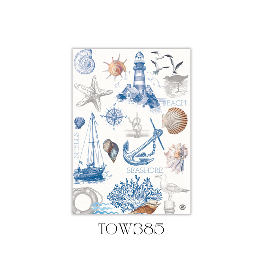 The Shore Kitchen Towel - Pack of 3