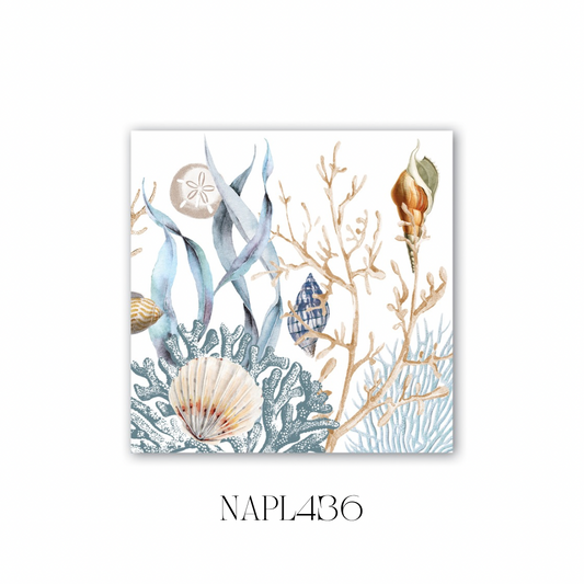 Ocean Tide Too Luncheon Napkin - Pack of 6