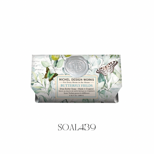 Butterfly Fields Large Bath Soap - Pack of 3