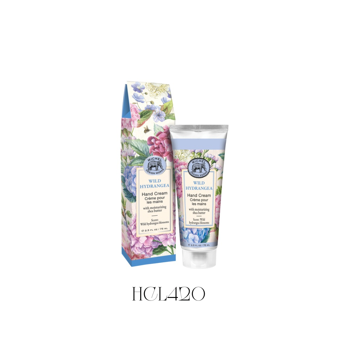 Wild Hydrangea Large Hand Cream - Pack of 6