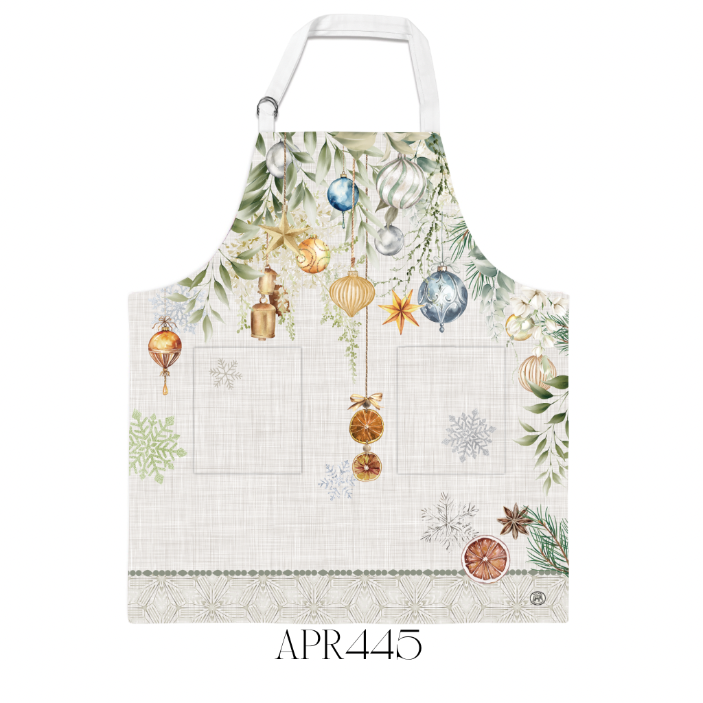 Peace on Earth Chef’s Apron with Pockets - Pack of 2